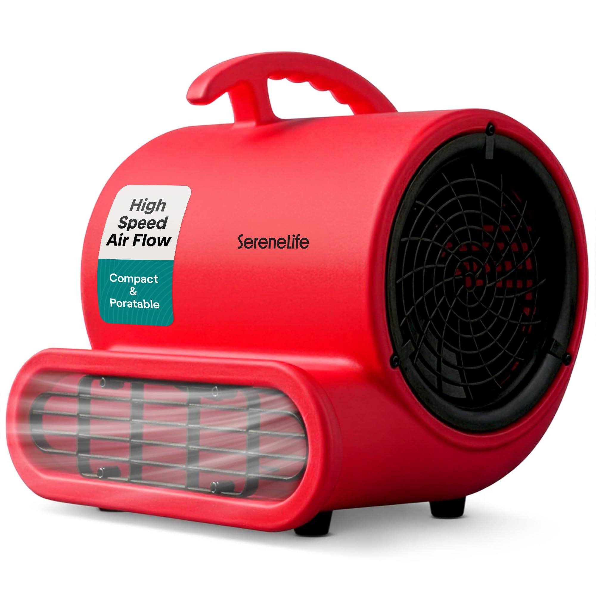 High Speed Air Flow  
Compact & Portable  
Serenelife