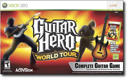 guitar hero xbox 360 games
