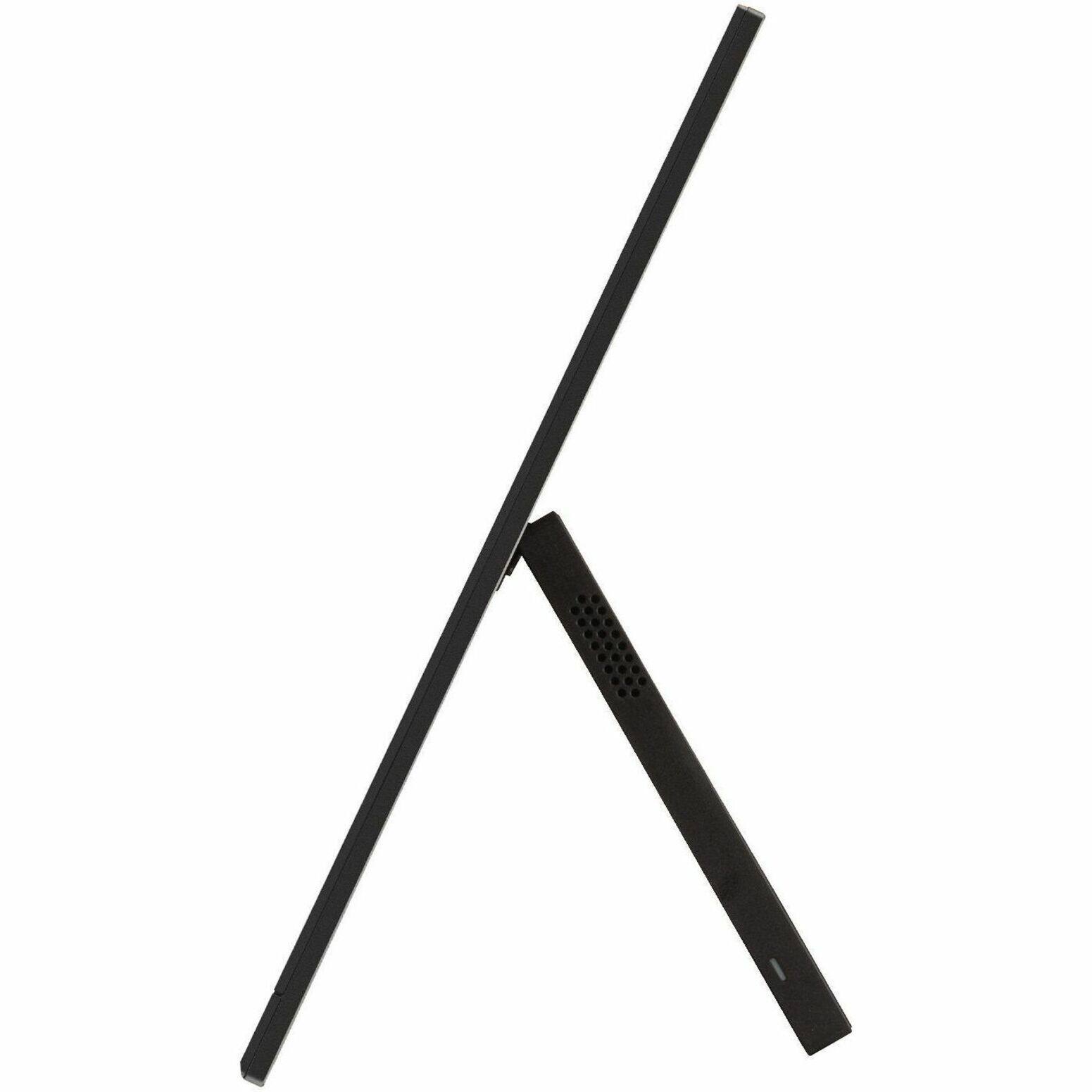 Alt View 24. ViewSonic - VX1655-4K 15.6" IPS LED UHD Portable Monitor (USB-C, Mini HDMI) - Black.