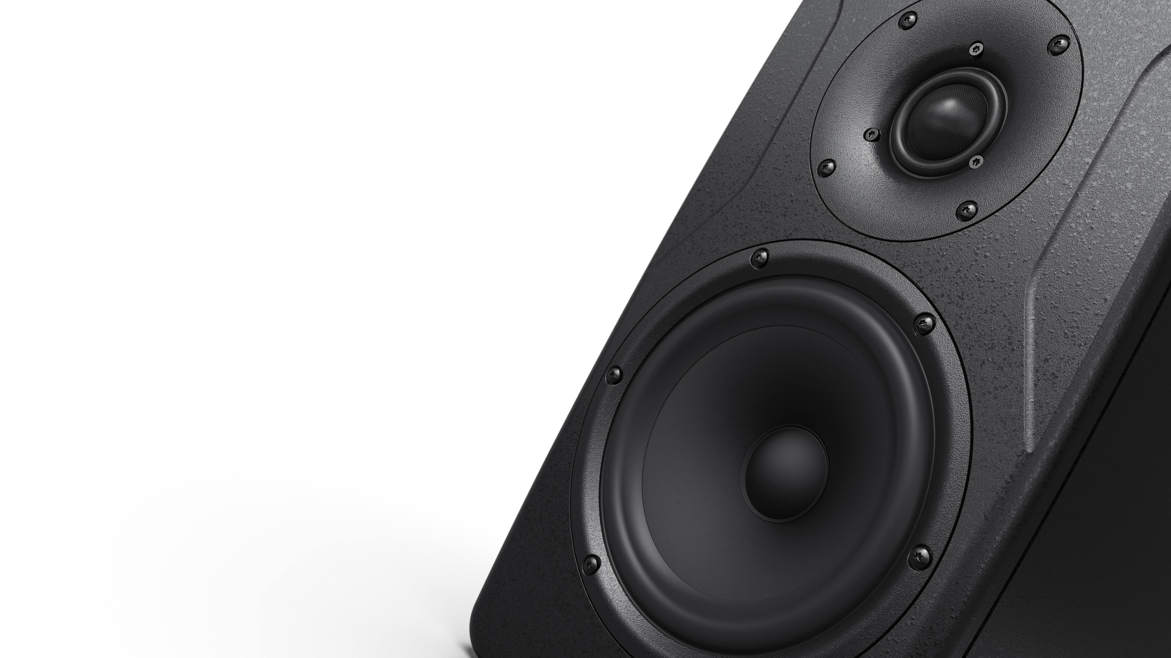 Angle. IK Multimedia - iLoud Precision 5 Studio Monitor - Black.