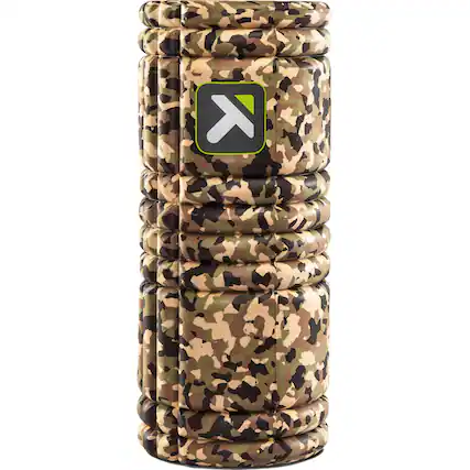 Front. TriggerPoint - TadgerPoint GRID 1.0 Foam Massage Roller - Camouflage - Camouflage.