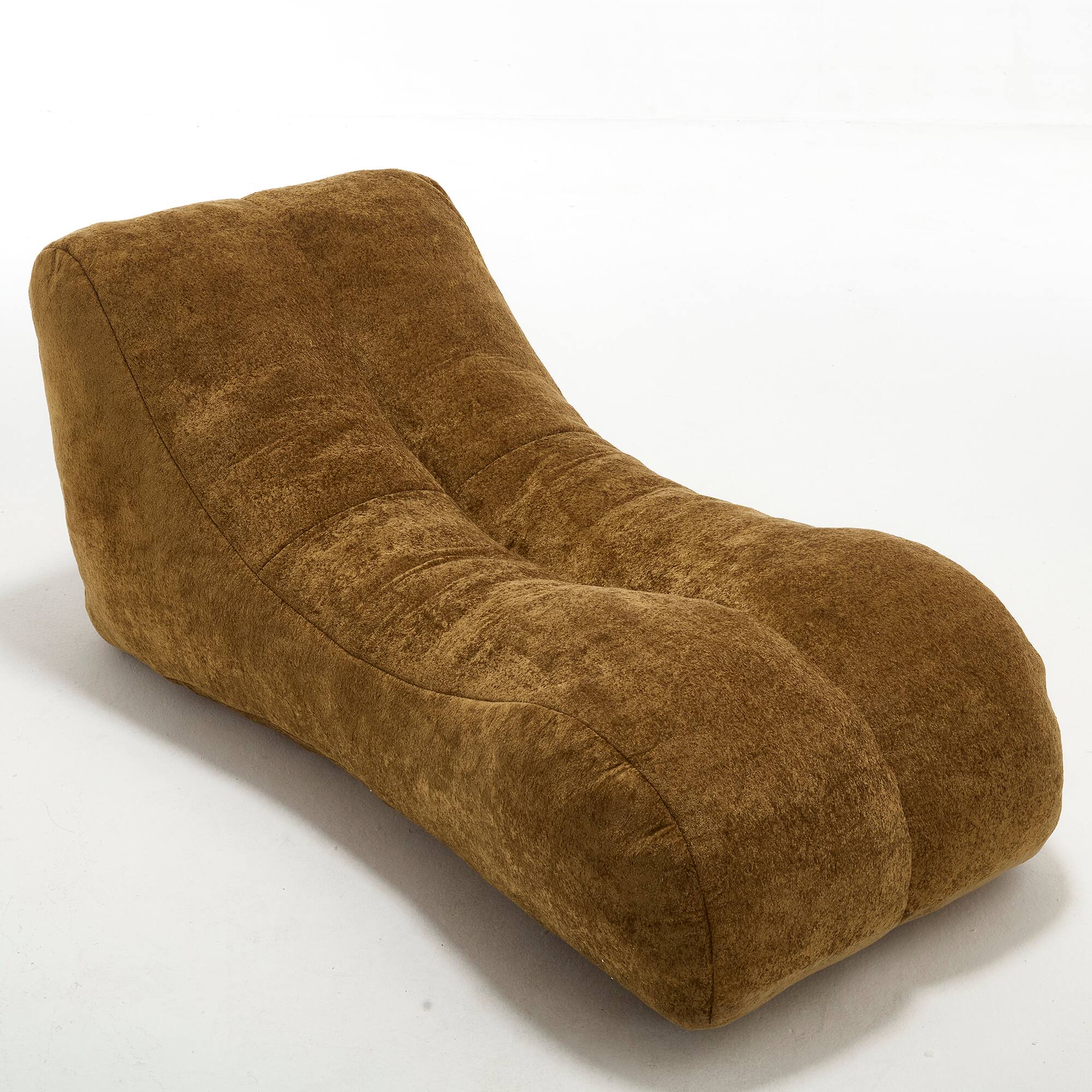 Alt View 8. GOODSILO - Cozy Bean Bag Sofa Chair - Adult Lounger for Gaming, Reading & Relaxation - Brown.
