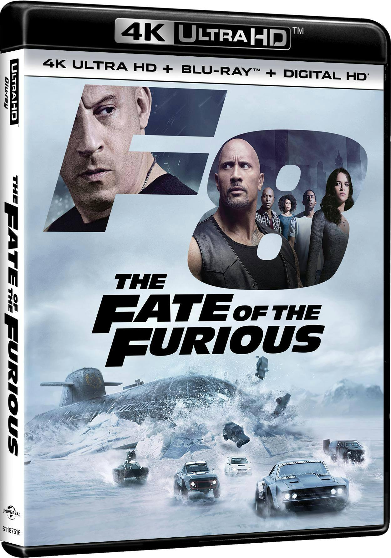 Angle. The Fate of the Furious   - 4K Blu-Ray.
