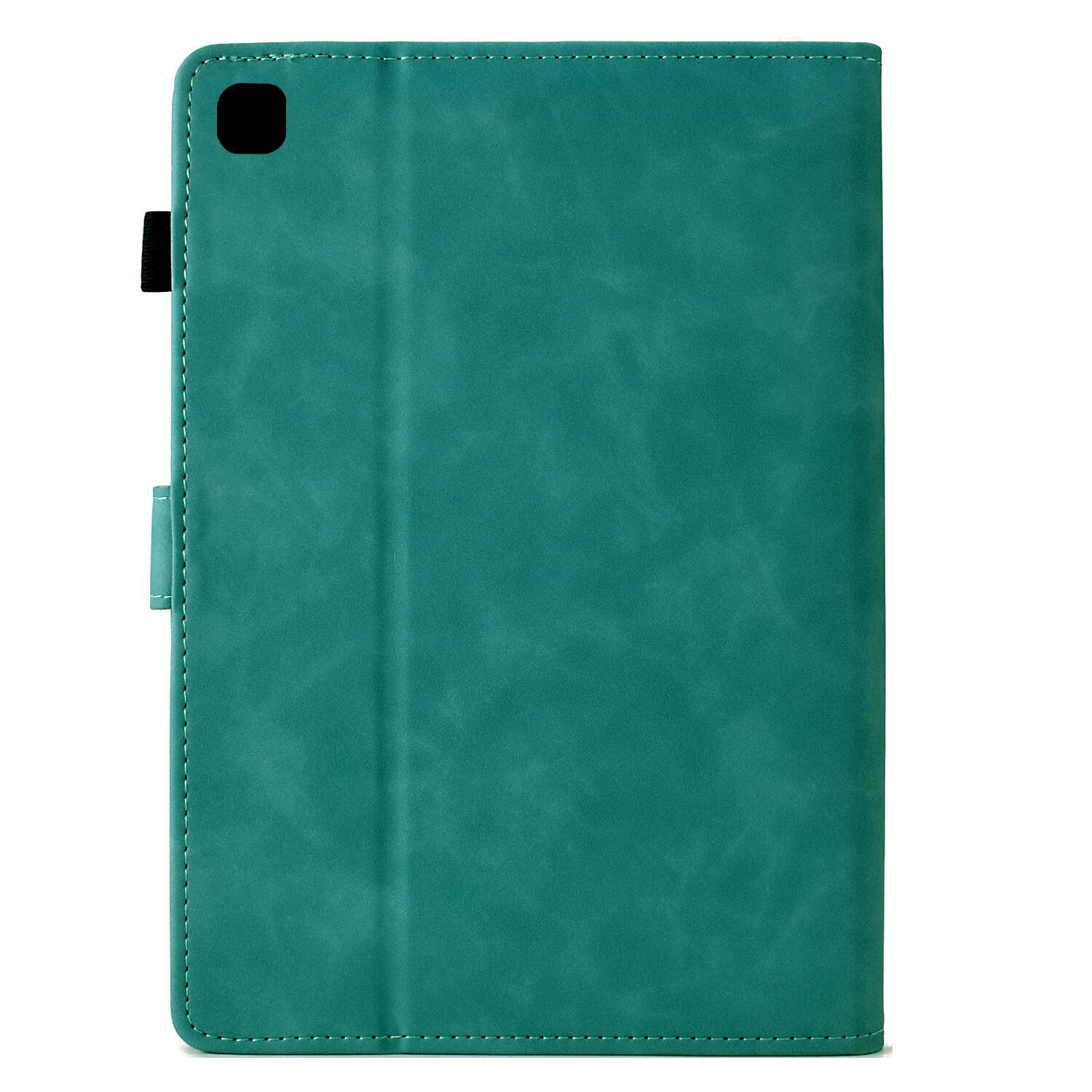 Alt View 3. Dteck - Shockproof Folio Case for Apple iPad (10th Generation) 10.9" 2022 with Smart Sleep Wake, PU Leather Stand Wallet Cover - Blue.