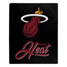 Northwest - Miami Heat 50" x 60" Signature Raschel Plush Throw Blanket - Multicolor