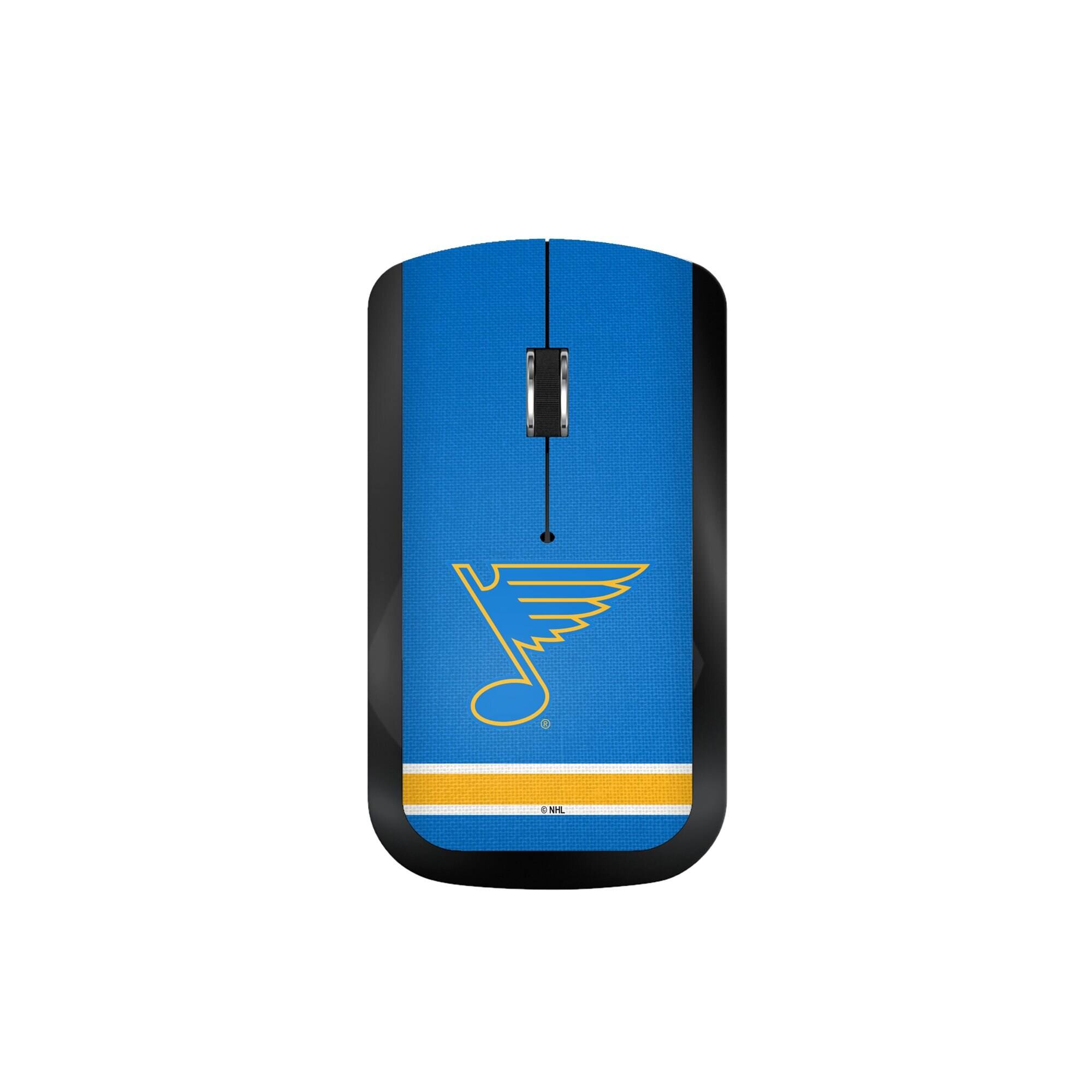 Keyscaper - St. Louis Blues Stripe Wireless Mouse - Wireless - Multicolor