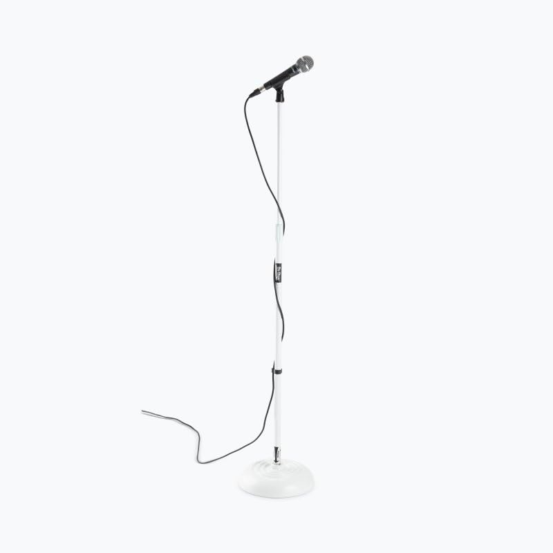 Alt View 9. On Stage Stands - On-Stage MS7201QTR Quarter Turn Round Base Microphone Stand, White - Black.