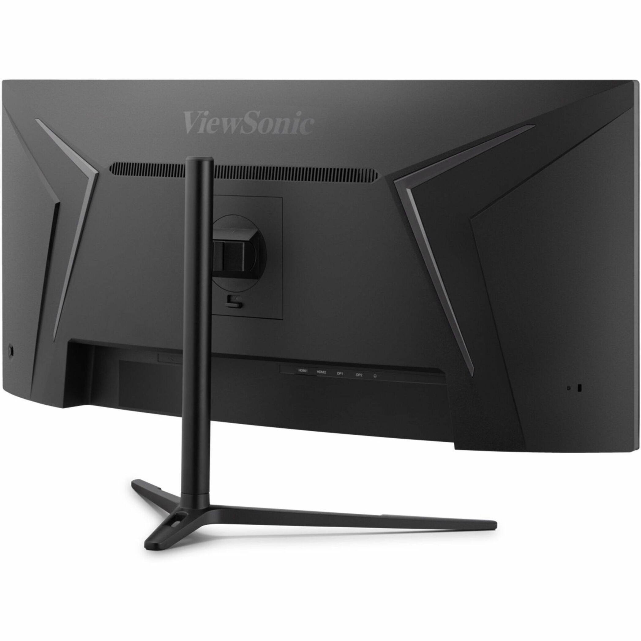 Alt View 19. ViewSonic - VX3418C-2K 34 LCD UWQHD 180Hz, FreeSync Premium Curved Gaming Monitor (HDMI, Display Port) - Black.
