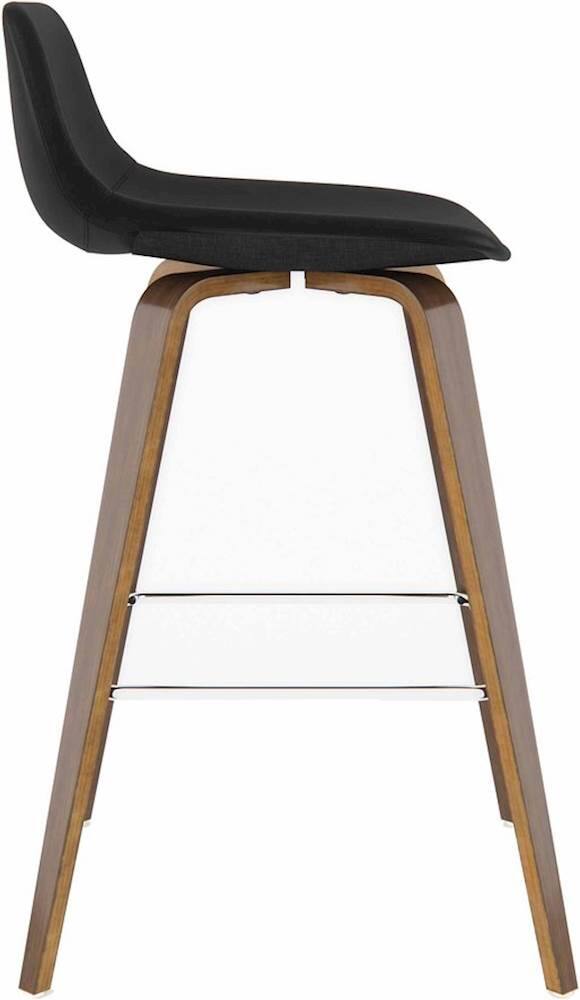 Alt View 11. Simpli Home - Randolph Bentwood Counter Height Stools (Set of 2) - Black.