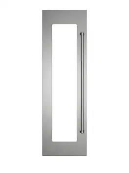 24"W. Door Panel for Viking Veil FDWCIC7240L Left Hinge Wine Models - Stainless Steel