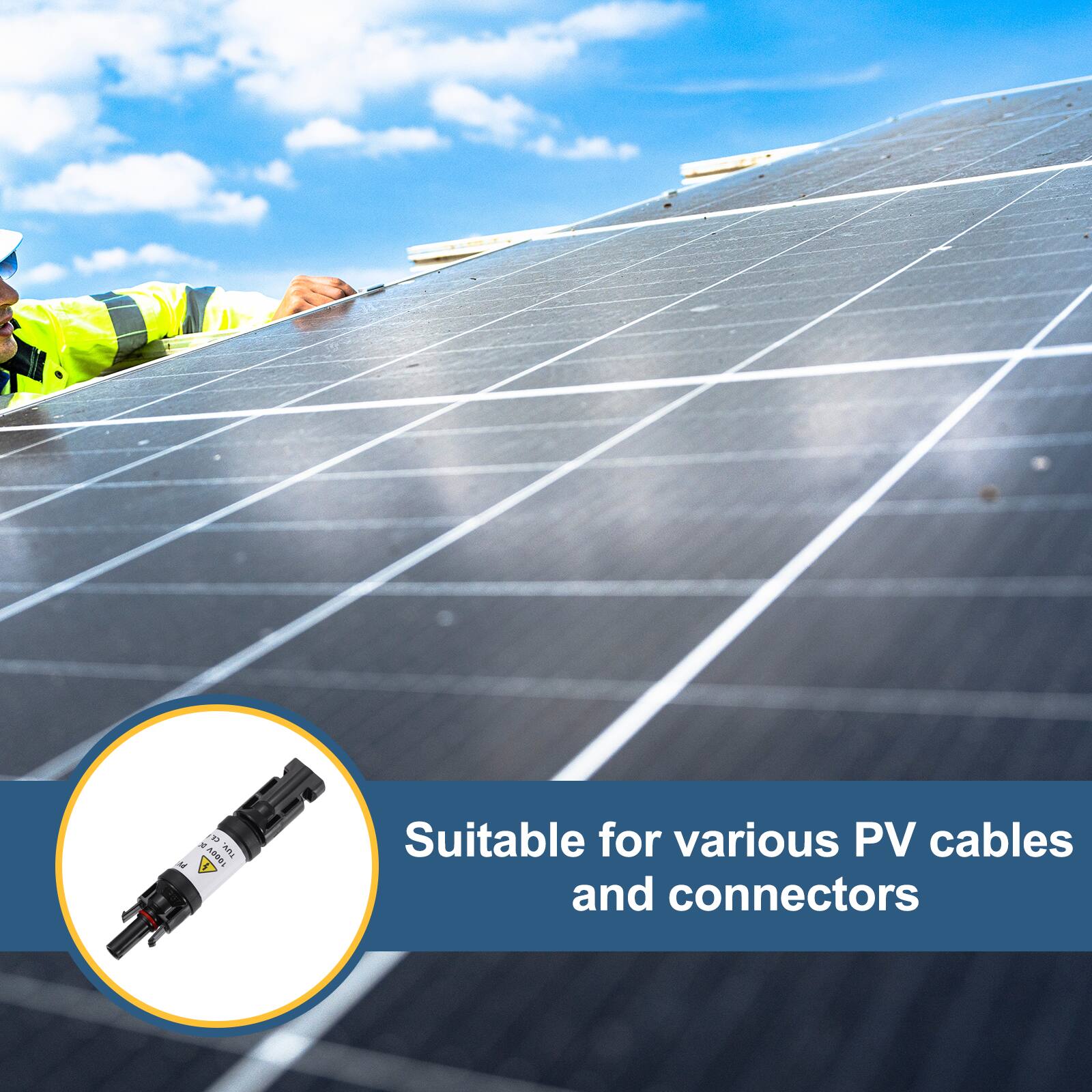 90 TROY 5 - - Suitable for various PV cables and connectors