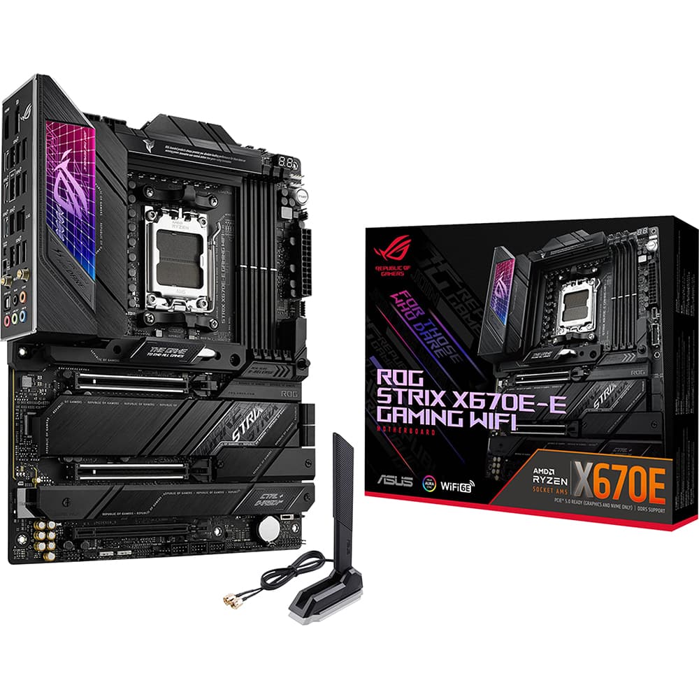 マザーボード ASUS ROG STRIX X670E-A +Ryzen7 7800X 3D ROG STRIX