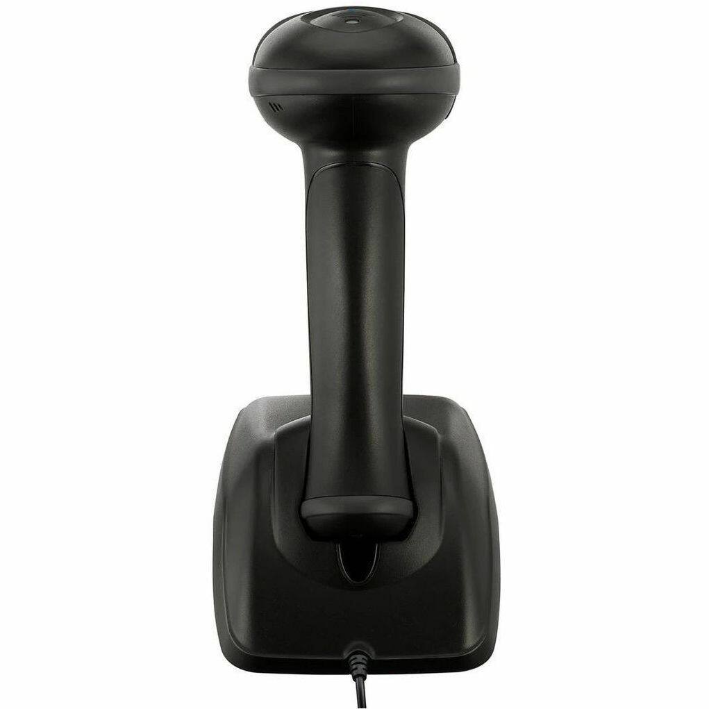 Alt View 1. Adesso - Adesso NuScan 2500 Barcode Scanner - Cable/Wireless Connectivity - 12" Scan Distance - 1D, 2D - LED - CMOS - Bluetooth - Black.