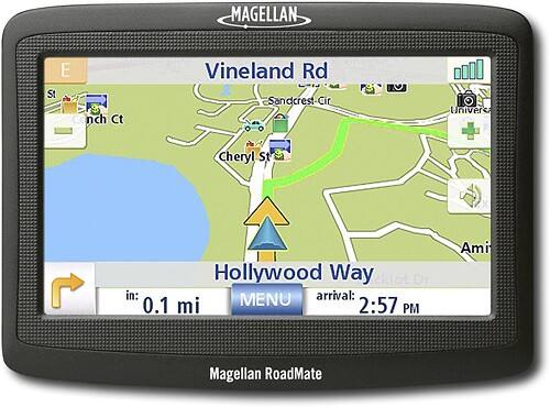 Front Standard. Magellan - RoadMate 1400 Portable GPS.