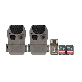 Wildgame Innovations - Kicker 2.0 Lightsout Trail Camera 2 Pack Bundle