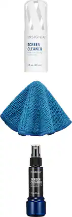 Front. Insignia™ - 2 oz. Screen Cleaning Solution - Blue.