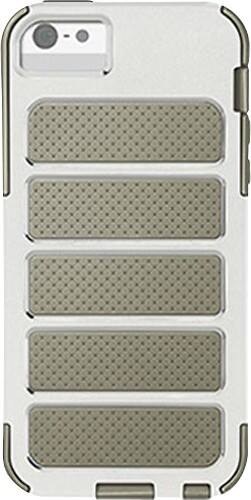 Front Standard. X-Doria - Shield Case for Apple® iPhone® 5 - Ash/Gray.