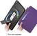 Alt View Standard 3. ZeroChroma - Folio-Slide Case for Apple® iPad® mini - Black/Purple.