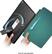 Alt View Standard 3. ZeroChroma - Folio Slide Case for Apple® iPad® Air - Teal/Black.