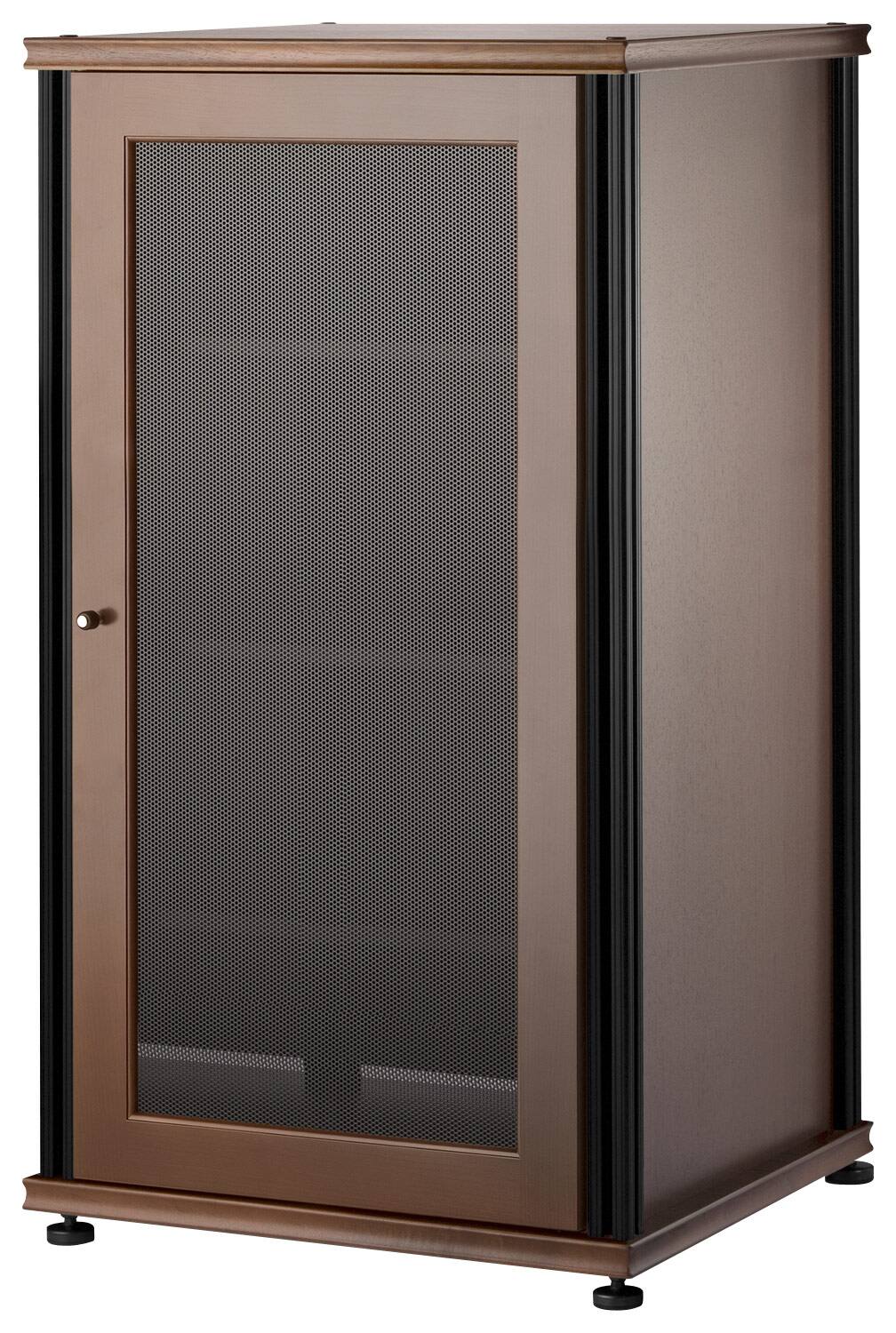 Front. Salamander Designs - Synergy 402 TV Stand for Flat-Panel TVs Up to 24" - Walnut.