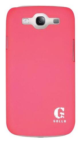 Front Standard. Golla - GLOW Cover for Samsung Galaxy S III Mobile Phones - Neon Pink.