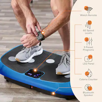 LifePro Rumblex 4D Vibration Plate Triple Motor - Blue LifePro Rumblex 4D Vibration Plate Triple Motor - Blue