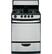 Alt View 11. GE - 24" Freestanding Gas Range - Stainless Steel.
