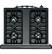 Alt View 12. GE - 24" Freestanding Gas Range - Stainless Steel.