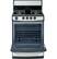 Alt View 15. GE - 24" Freestanding Gas Range - Stainless Steel.