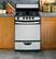 Alt View 16. GE - 24" Freestanding Gas Range - Stainless Steel.