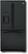 Front Standard. GE - Profile 22.2 Cu. Ft. Side-by-Side Refrigerator with Bottom-Mount Freezer - Black.