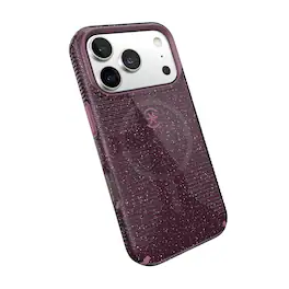 Speck - iPhone 17 Pro CANDYSHELL GRIP + MS - Plumberry Glitter