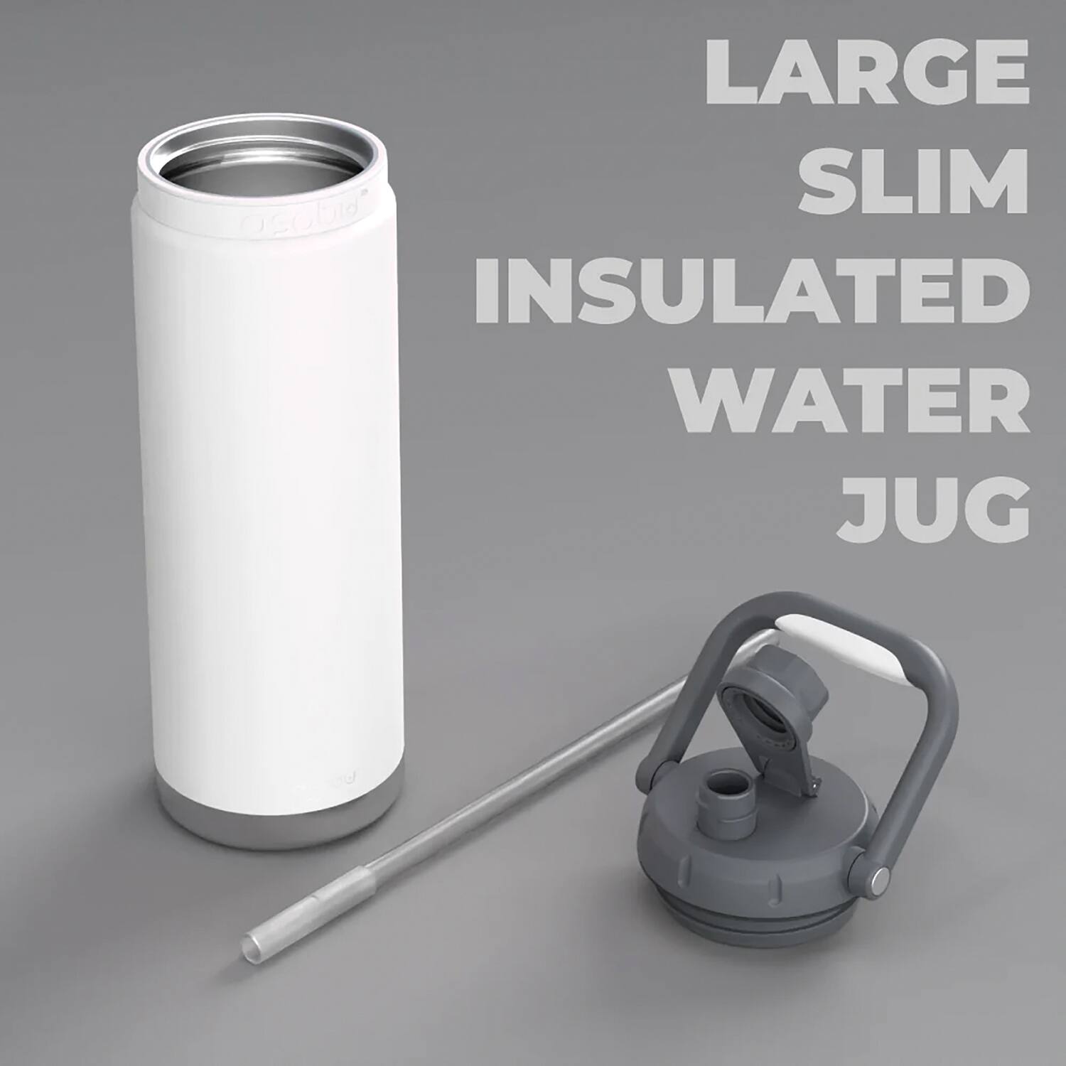 LARGE SLIM INSULATED WATER JUG