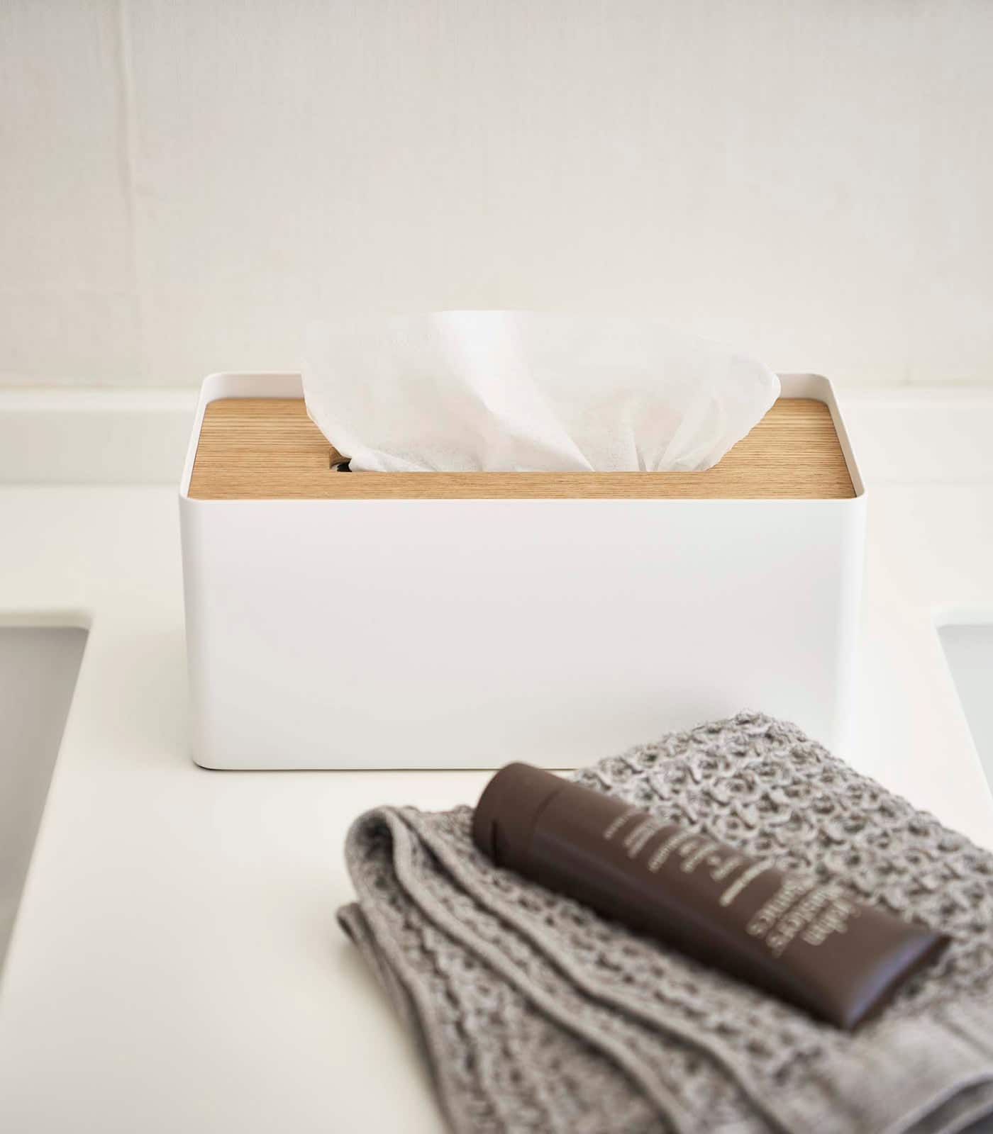 Yamazaki Home - Tissue Box Cover - Rectangle - Steel - Ash price history on PriceWatchPro