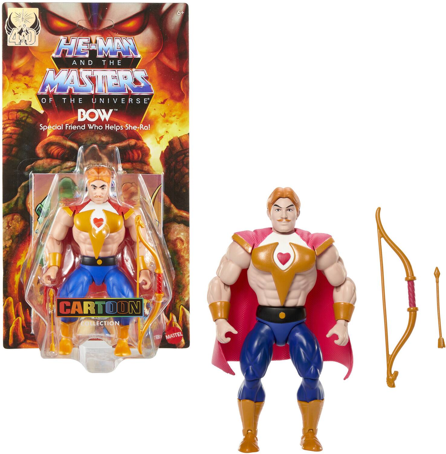 Mattel Collectible - Masters of the Universe Origins Cartoon Collection Bow (He-Man, MOTU) - COLLECTIBLES