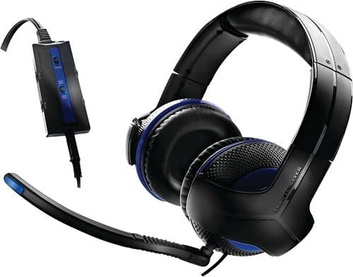 Front Standard. Thrustmaster - Y-250P Gaming Headset for PlayStation 3 and Windows.