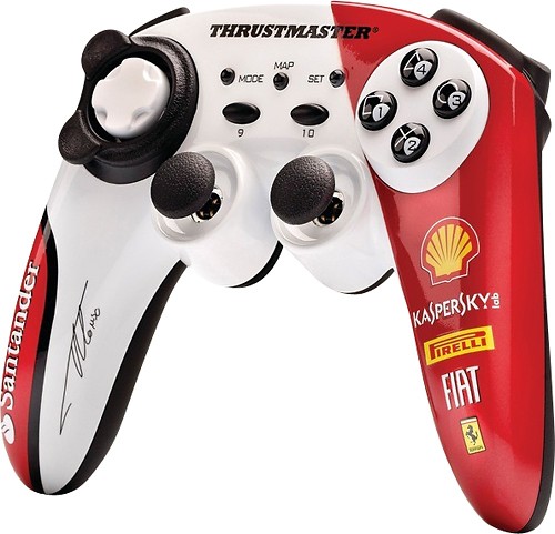 Implicaties verslag doen van Bijdrage Best Buy: Thrustmaster Ferrari Wireless F150 Italia Alonso Edition Gamepad  For PlayStation 3 and Windows 4160580