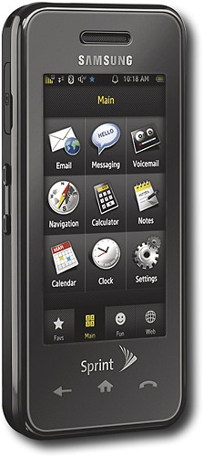 sprint touch screen phones