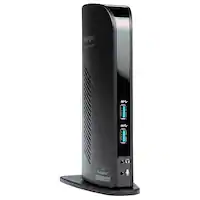 Kensington - USB 3.0 Docking Station Dual DVI/HDMI/VGA sd3500v - Black - Front_Zoom