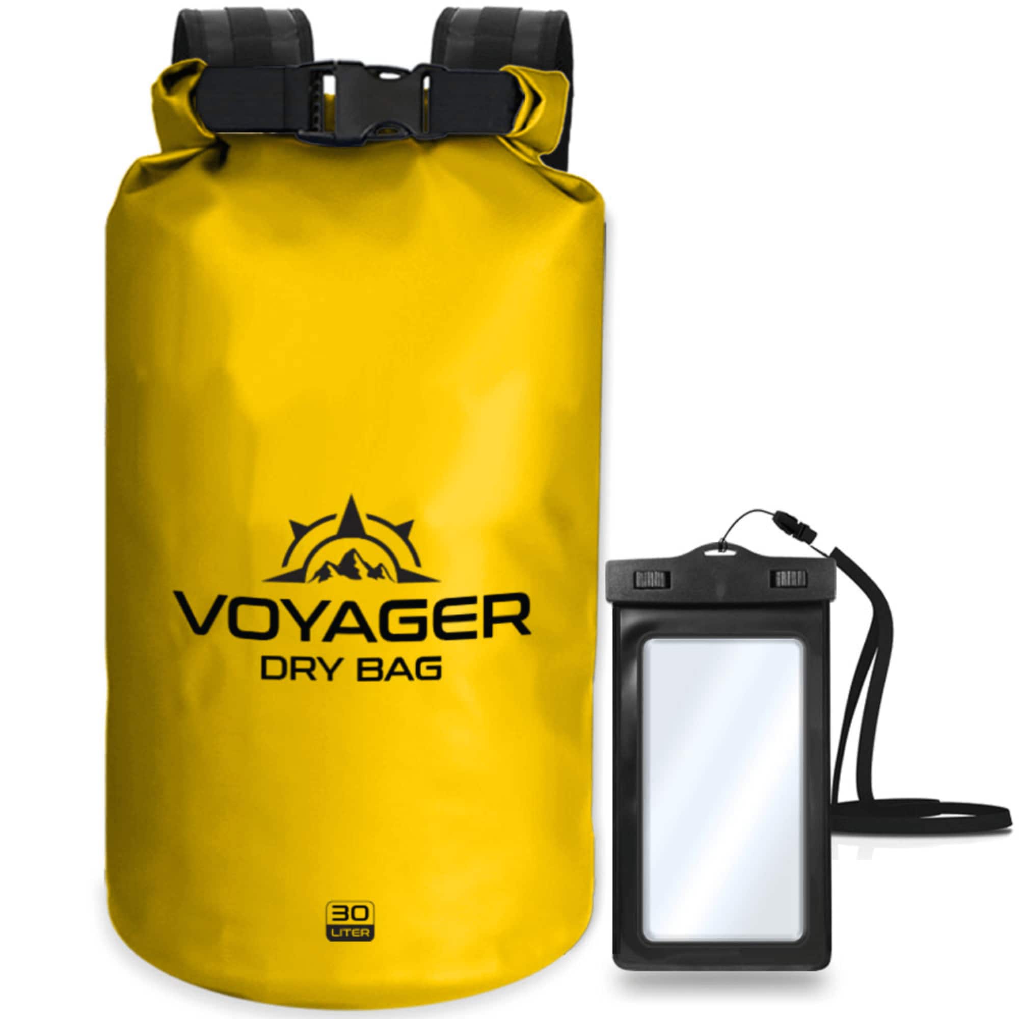 EcoGear FX - Voyager Waterproof 30L Dry Bag - Yellow