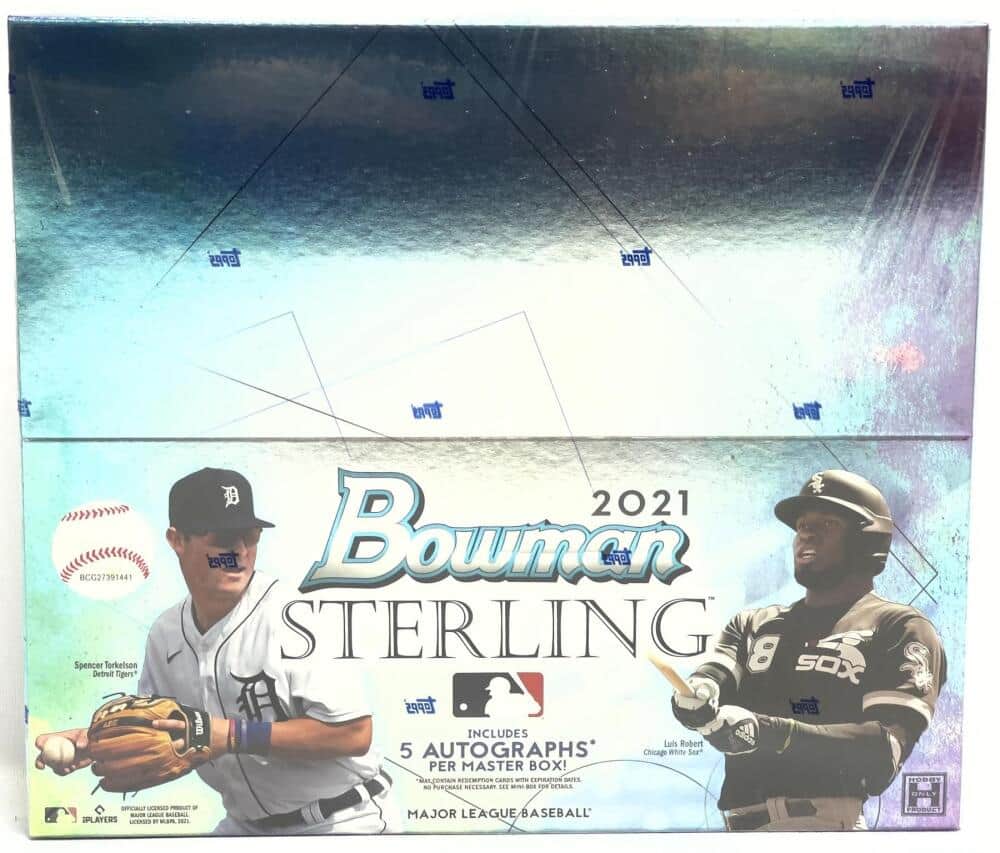 Topps - 2021 Bowman Sterling Baseball Hobby Box price history on PriceWatchPro