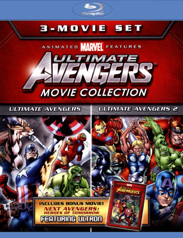  Ultimate Avengers 3 Movie Collection [2 Discs] [Blu-ray]