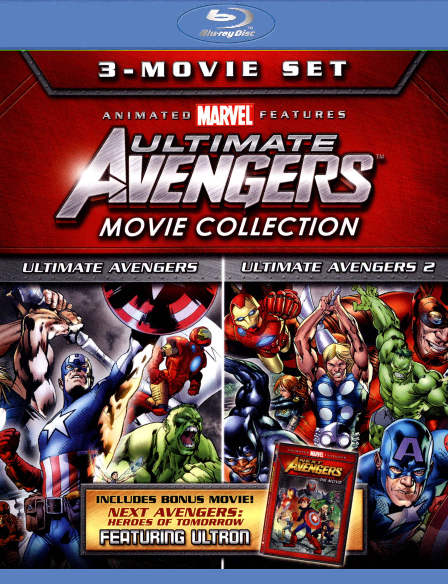 Ultimate Avengers 3 Movie Collection [2 Discs] [Blu-ray] - Best Buy