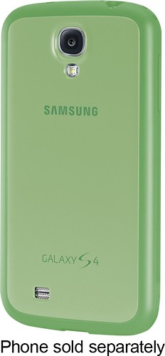  Samsung - Protective Cover + Case for Samsung Galaxy S 4 Mobile Phones - Green