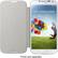 Alt View 2. Samsung - Flip-Cover Case for Samsung Galaxy S 4 Mobile Phones - White.