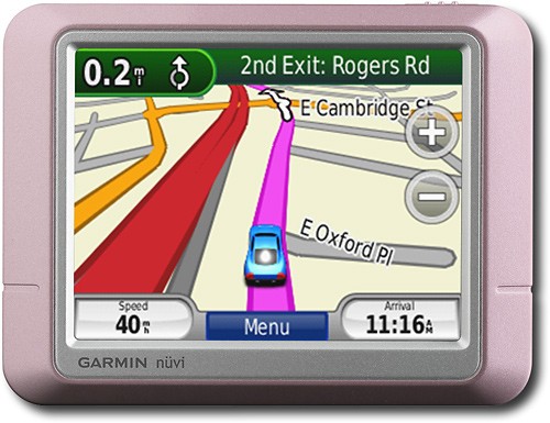 Best Garmin nüvi Portable GPS Metallic NUVI205PINK