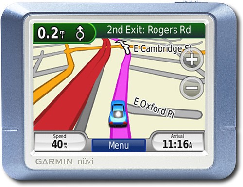Garmin nüvi 205 Portable GPS Metallic Blue NUVI205BLUE