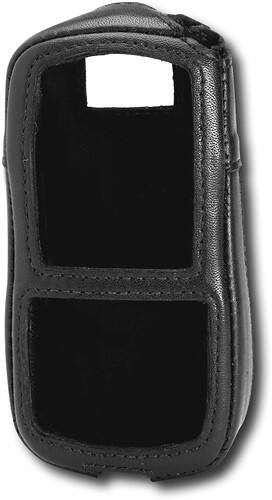 Front Standard. SkyGolf - Leather Case for SkyGolf SkyCaddie GPS Navigation Receivers - Black.