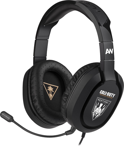 Halve cirkel puzzel Biscuit Turtle Beach Call of Duty: Advanced Warfare Ear Force Sentinel Task Force  Wired Stereo Gaming Headset for PS4 Black TBS-4041-01 - Best Buy