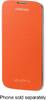 Flip-Cover Case for Samsung Galaxy S 4 Mobile Phones - Orange-Front_Standard